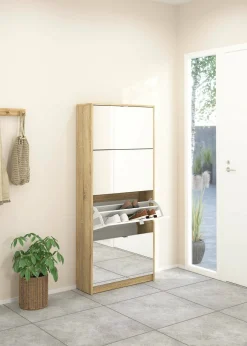 Scarpiera Aepytus, 70x24 h162 cm,<Dmora Shop