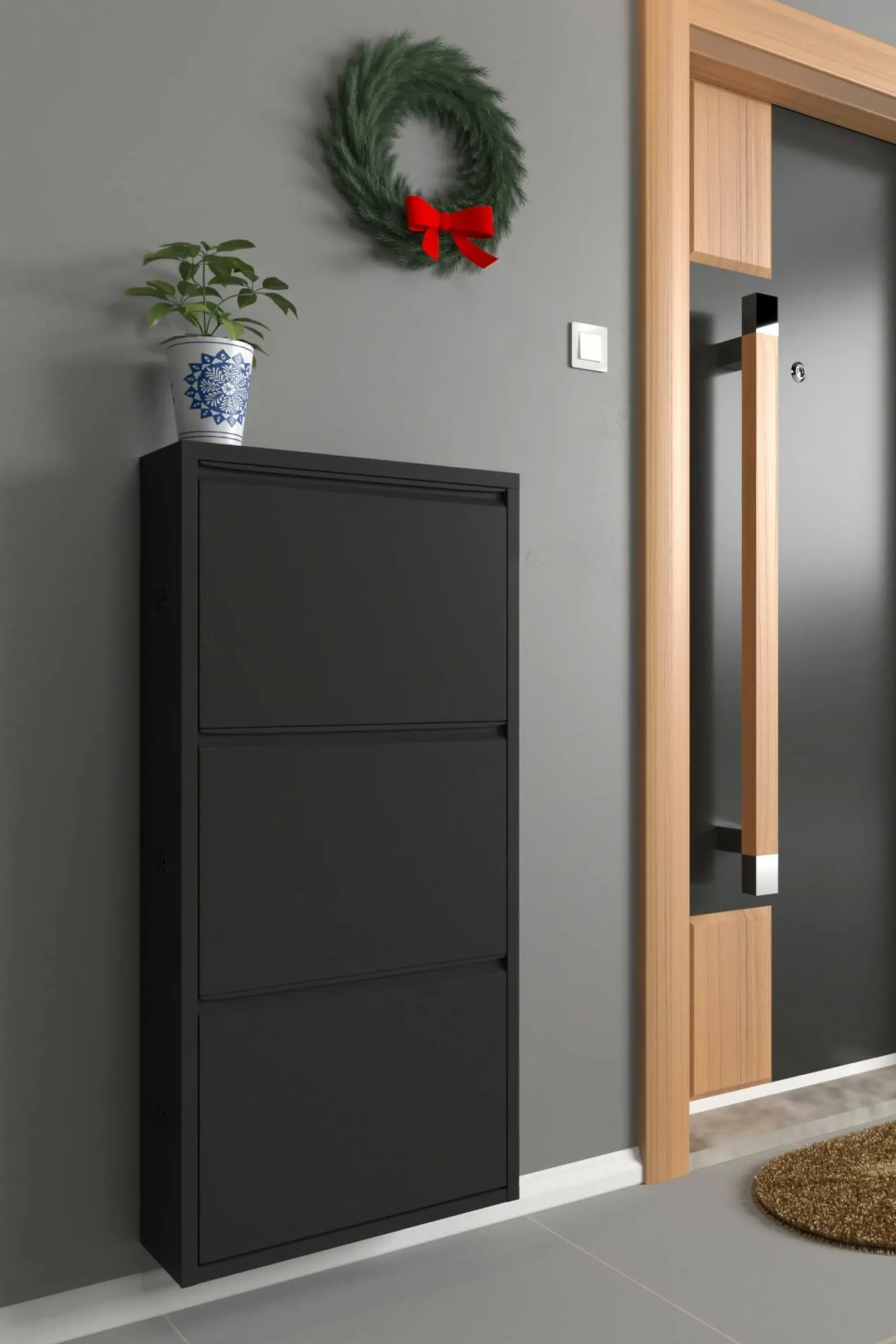 Scarpiera Alexa, 50x15h104 cm,<Dmora Sale
