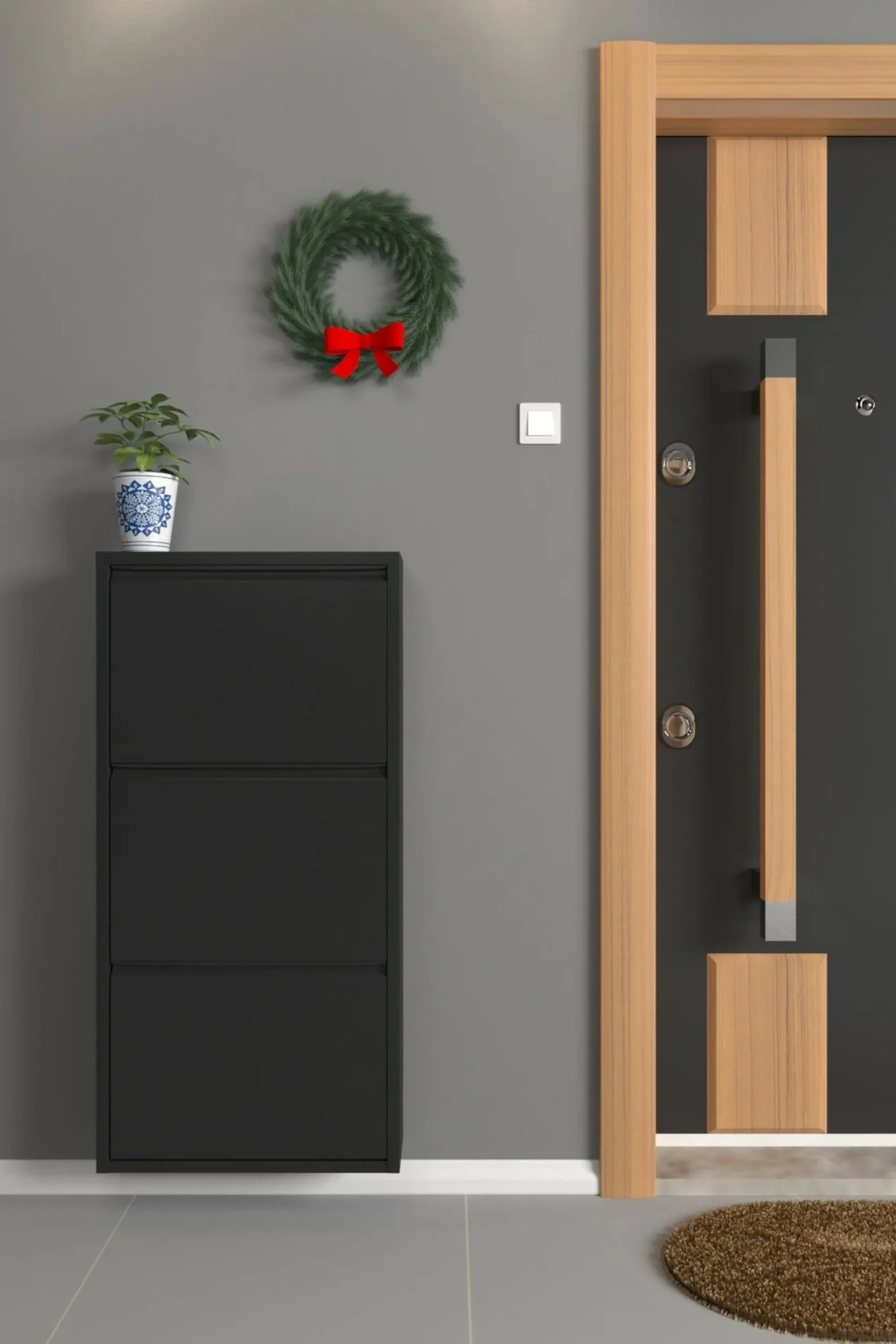 Scarpiera Alexa, 50x15h104 cm,<Dmora Sale