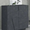 Scarpiera Apetta, cm 81x38h86, con dettaglio<Dmora Flash Sale