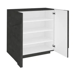 Scarpiera Apetta, cm 81x38h86, con dettaglio<Dmora Flash Sale