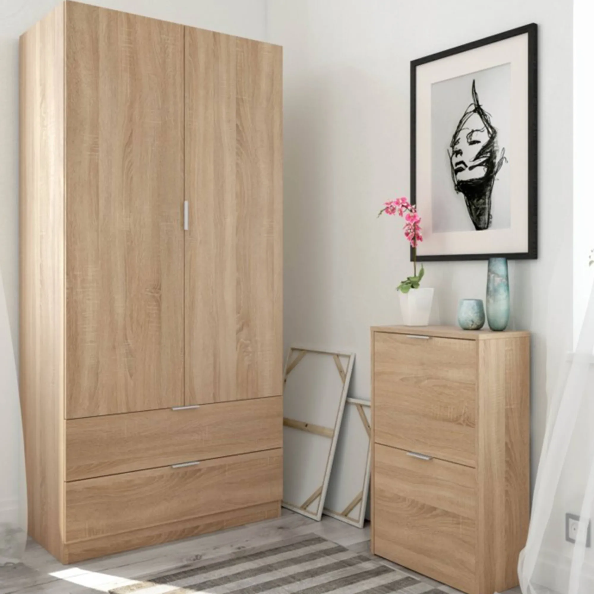 Scarpiera Arafat, 50x22h76 cm,<Dmora Sale