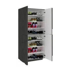 Scarpiera Archibal, cm 81x38h167,<Dmora Cheap