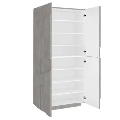 Scarpiera Archibal, cm 81x38h167,<Dmora New