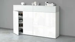 Scarpiera Are, 154x38h100 cm, effetto larice<Dmora New
