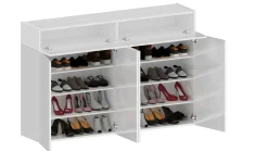 Scarpiera Are, 154x38h100 cm, effetto larice<Dmora New