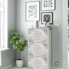 Scarpiera Asca, 60x22h113 cm, anticato<Dmora Outlet