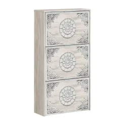 Scarpiera Asca, 60x22h113 cm, anticato<Dmora Outlet