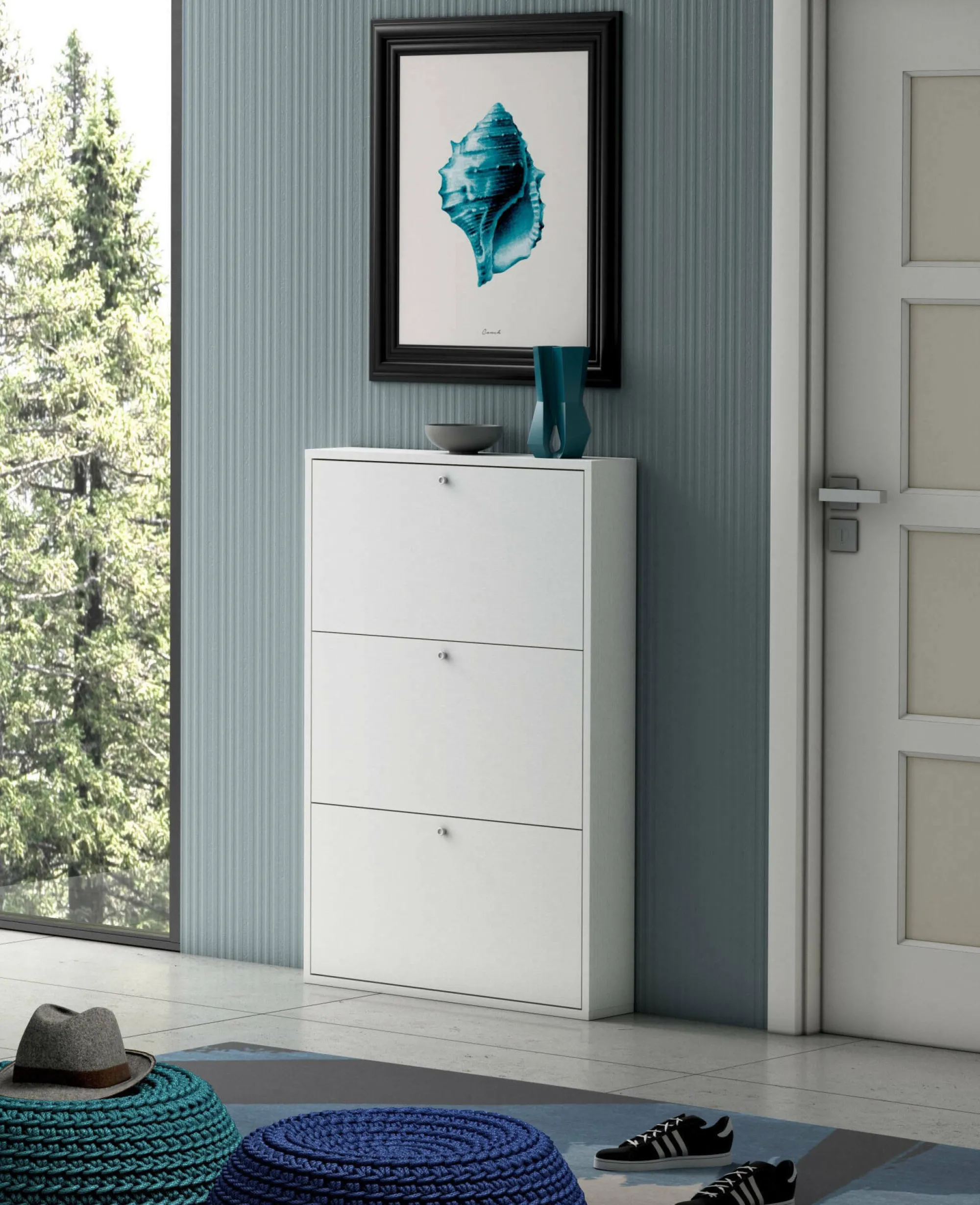 Scarpiera Ashobaa, 73x15h110 cm,<Dmora Outlet