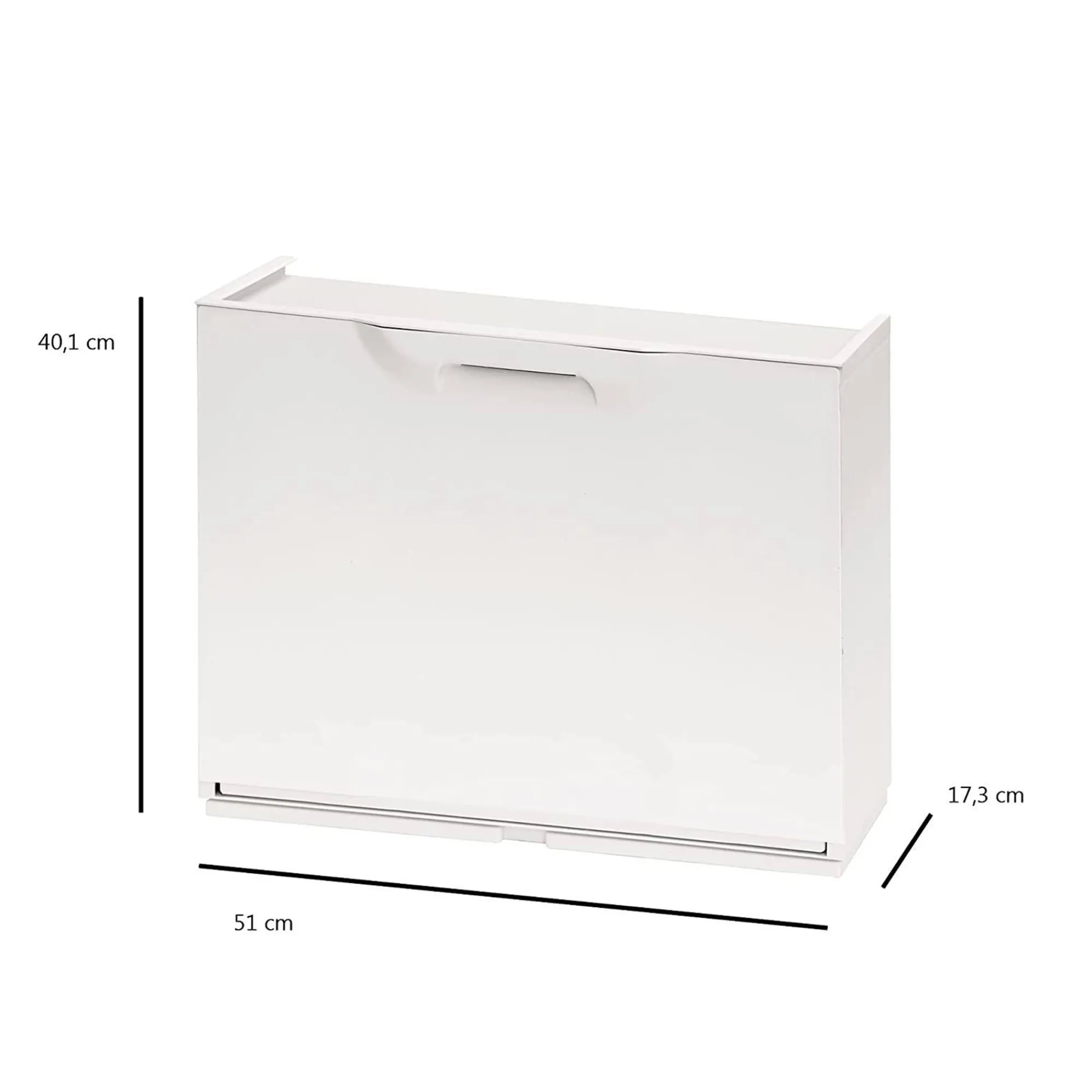 Scarpiera Avon, 51x17h40 cm,<Dmora Discount