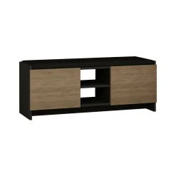 Scarpiera Axar, 110x37h43 cm, Antracite e Rovere<Dmora Cheap