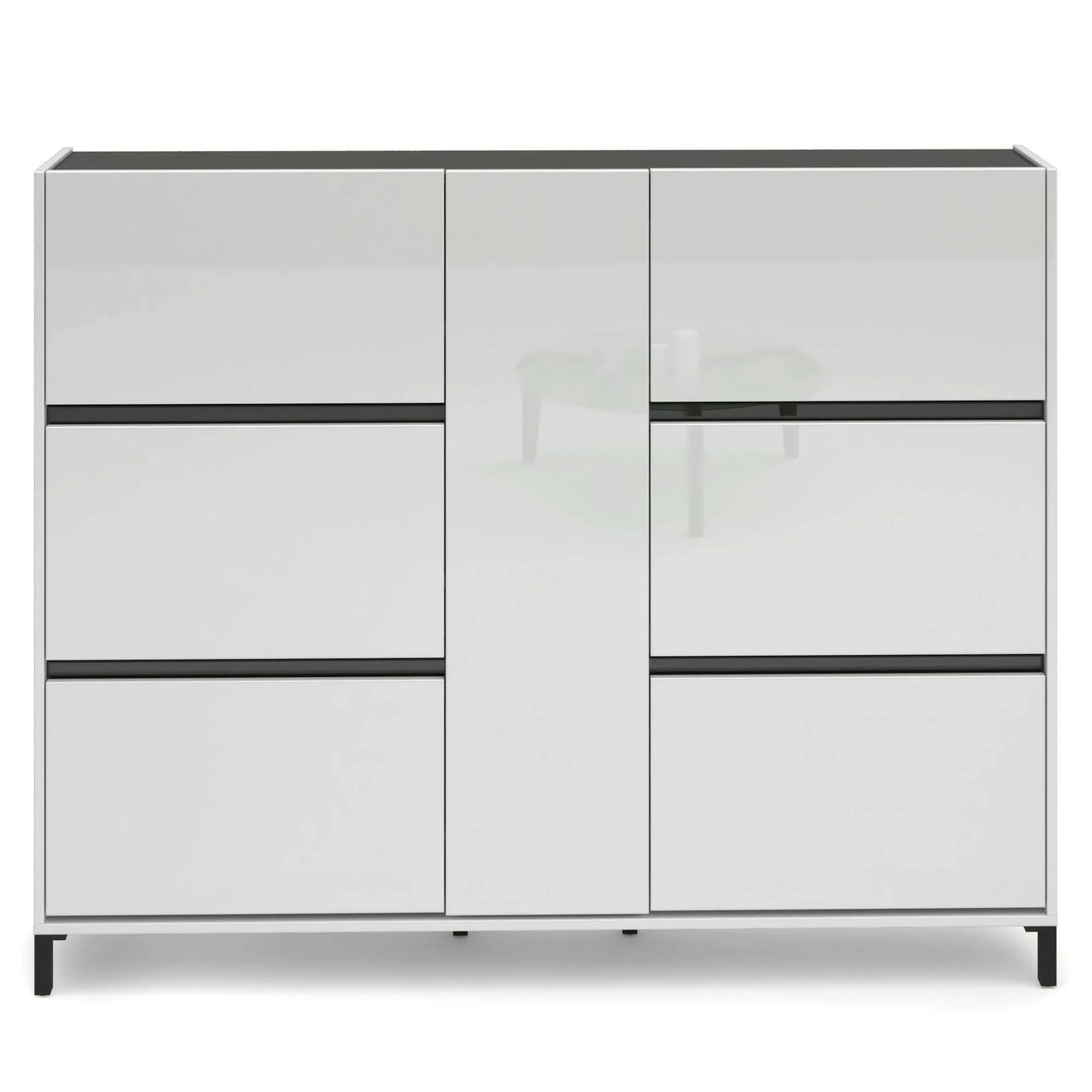 Scarpiera Axelino, 169x25h136 cm,<Dmora New