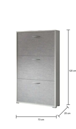 Scarpiera Bernard, 73x25h120 cm,<Dmora Shop