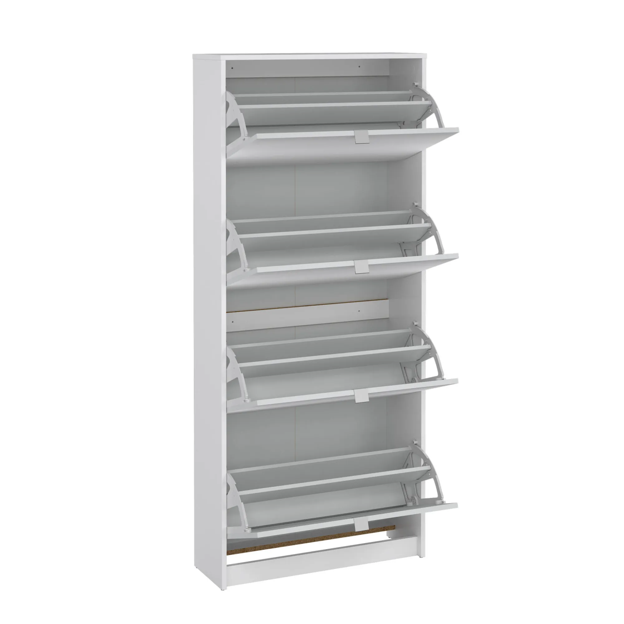 Scarpiera Bliss, Mobile portascarpe, Armadio da ingresso multiuso, Mobiletto per calzature, 24x70 h162 cm, Bianco<Dmora Flash Sale