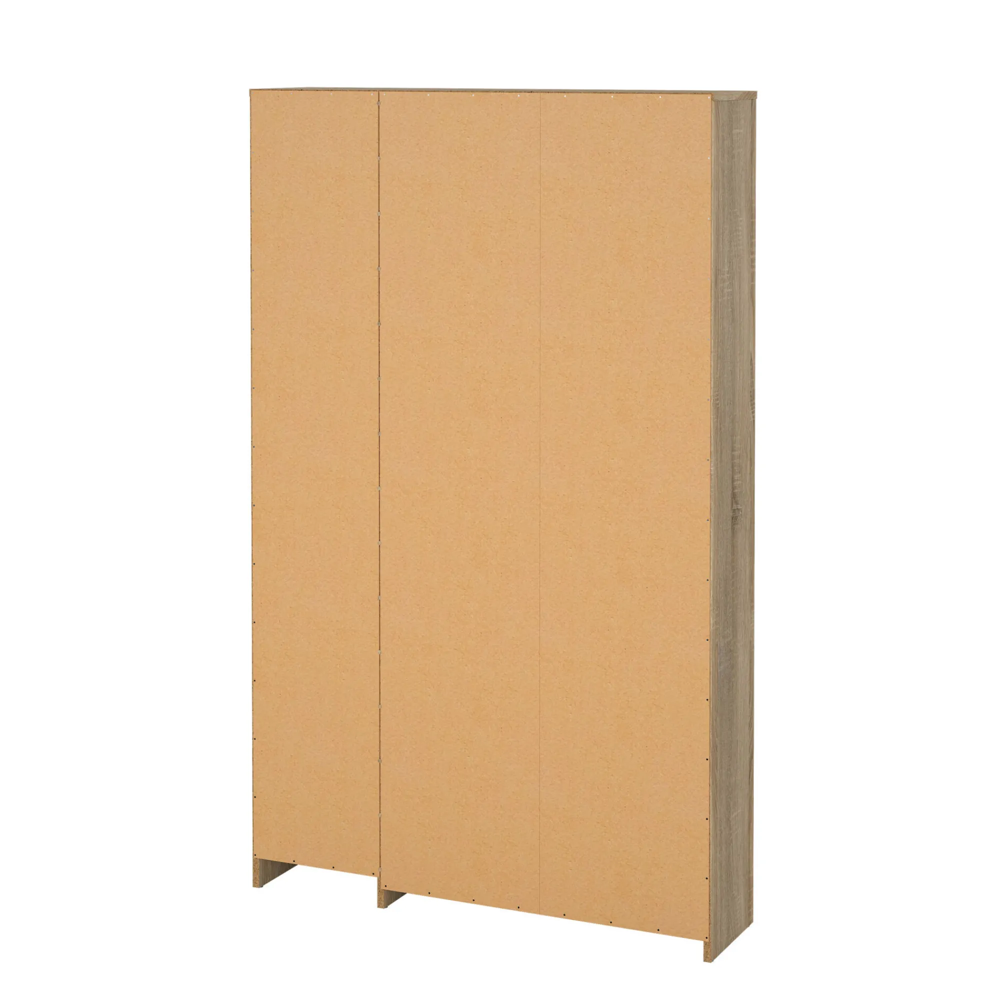 Scarpiera Brie, Mobile portascarpe, Armadio da ingresso multiuso, Mobiletto per calzature, 99x24 h162 cm, Quercia e Bianco<Dmora Hot