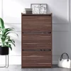 Scarpiera con tre ante a ribalta, cm 65 x 32 x 11,8, colore<Dmora Best Sale