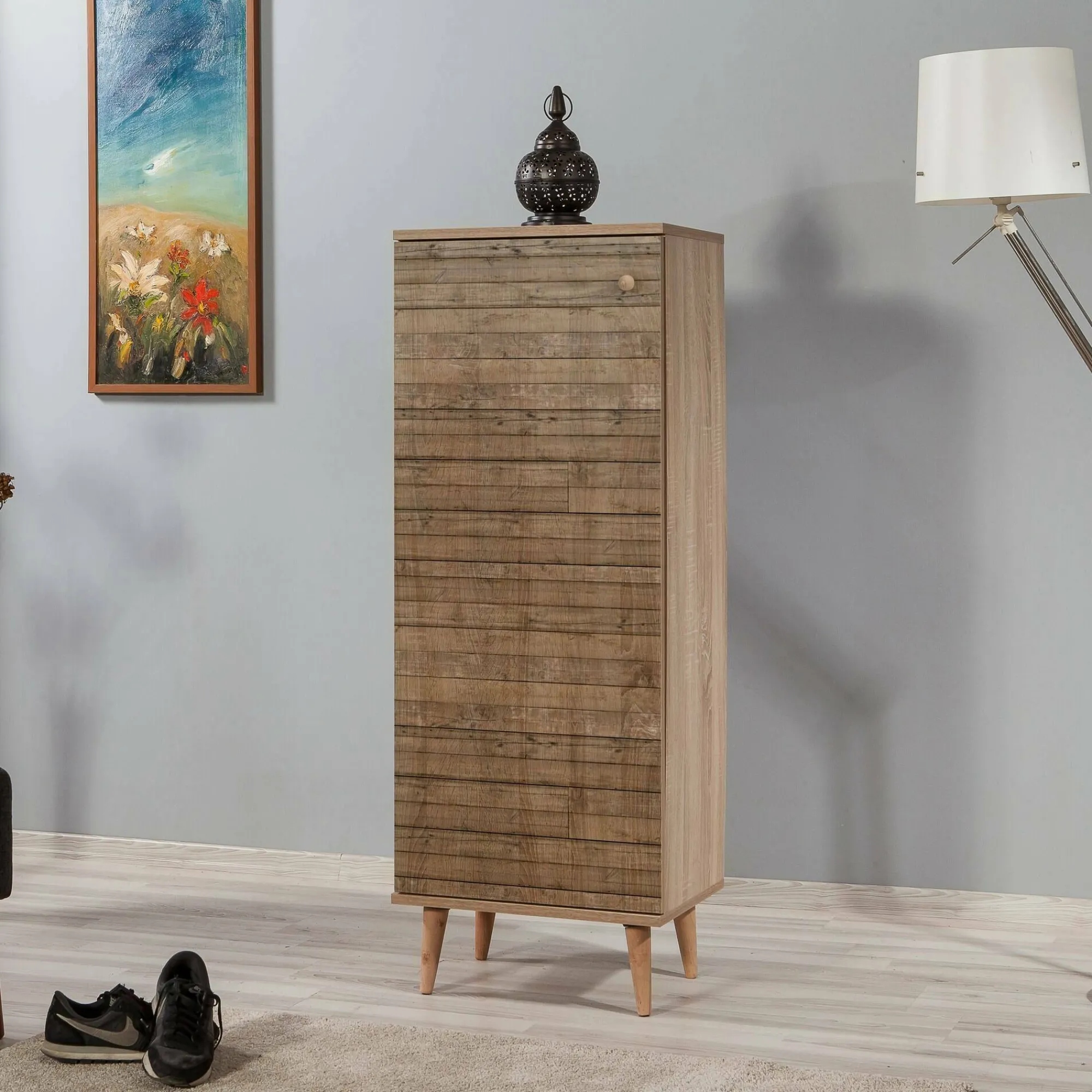 Scarpiera Dacrydium, 50x38 h135 cm,<Dmora Shop