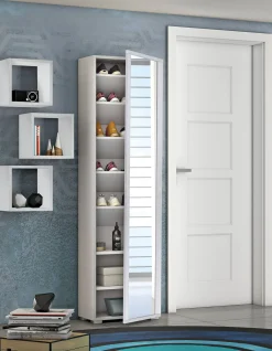 Scarpiera Dcandel, 50x32hx182 cm,<Dmora Sale