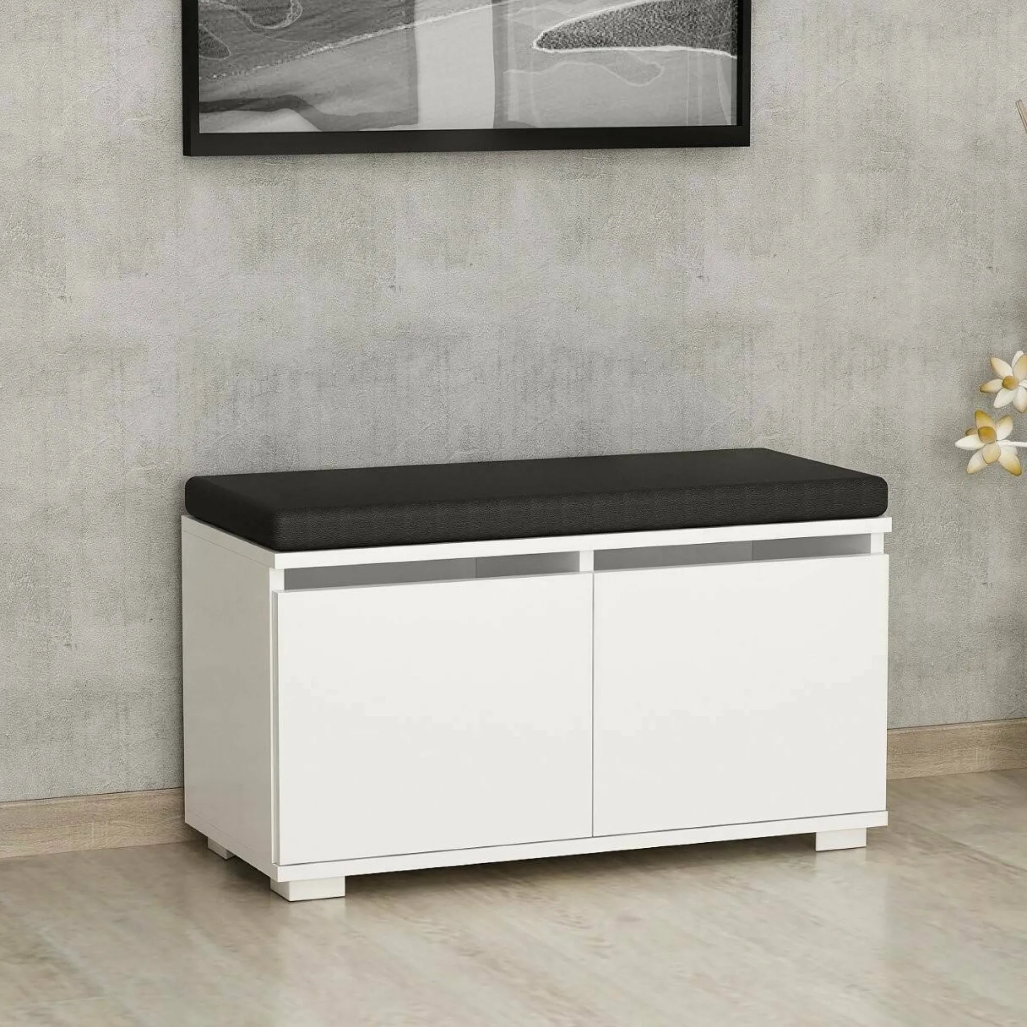 Scarpiera Delphin, 80x35 h42 cm,<Dmora Online