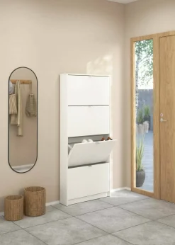Scarpiera Desideria, 70x17 h162 cm,<Dmora Store