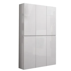 Scarpiera Diva, 122x34h200 cm,<Dmora Shop