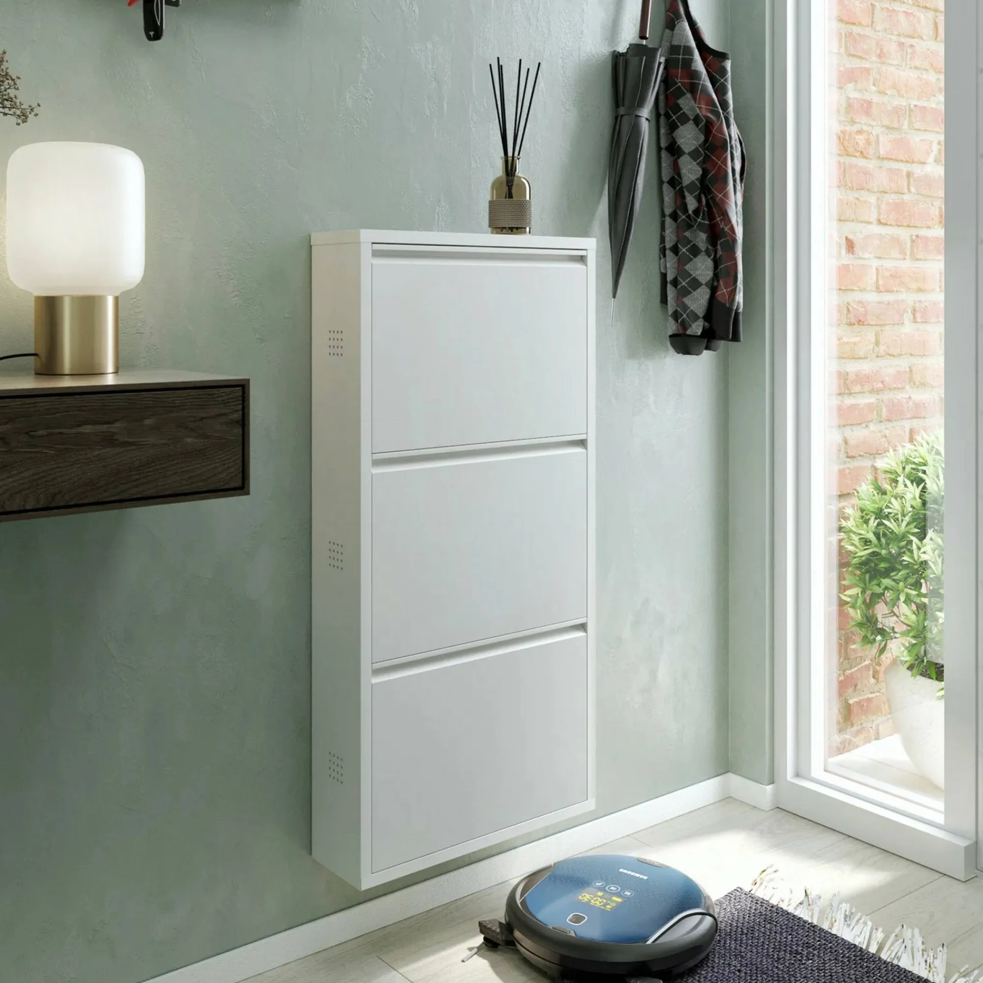 Scarpiera Dpapi, 50x15h103 cm,<Dmora New