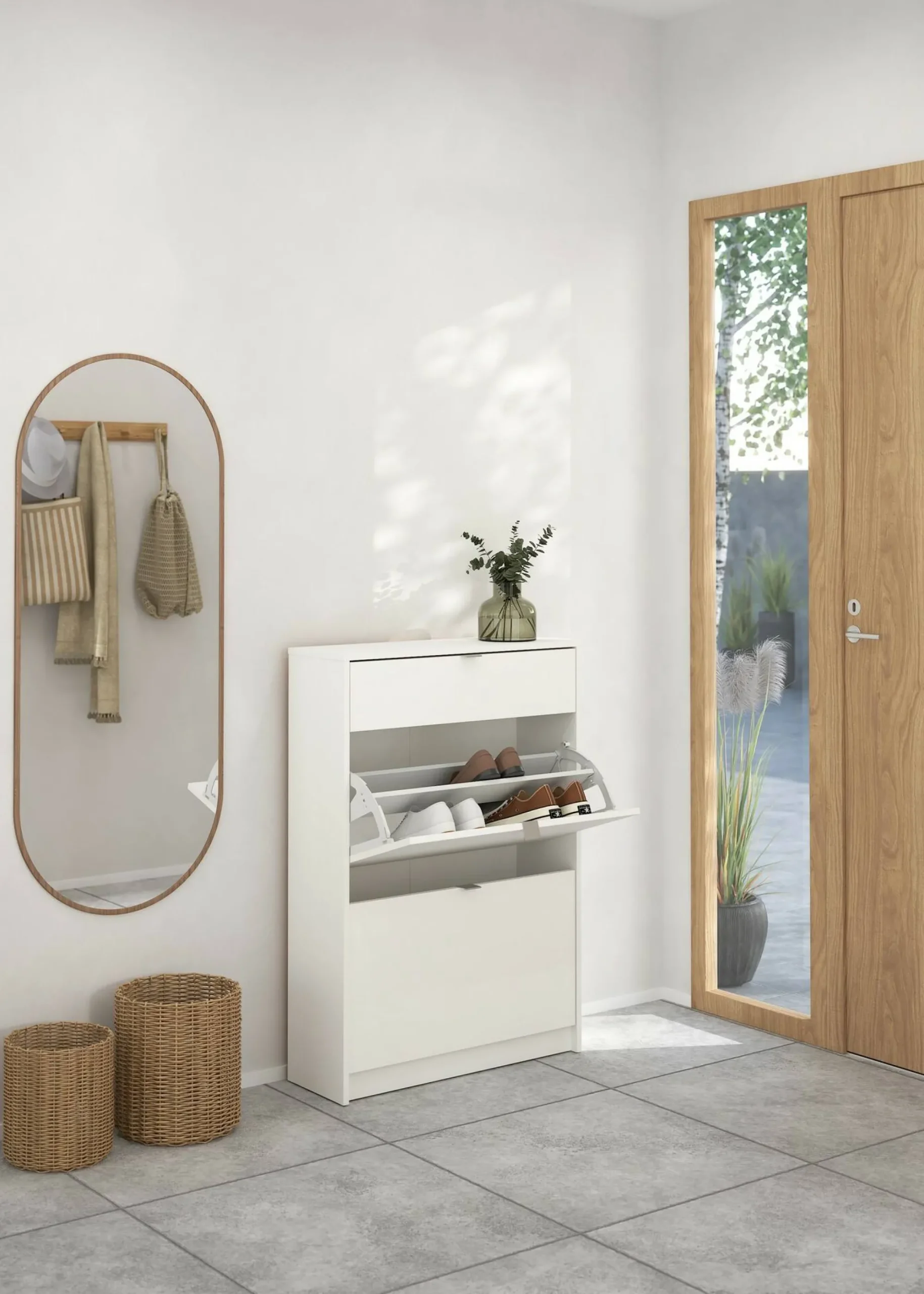 Scarpiera Dtorr, 24x70 h101 cm,<Dmora Cheap