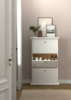 Scarpiera Dtramon, 78x27 h128 cm,<Dmora Outlet