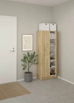 Scarpiera Dtrebb, 69x35 h170 cm,<Dmora Shop