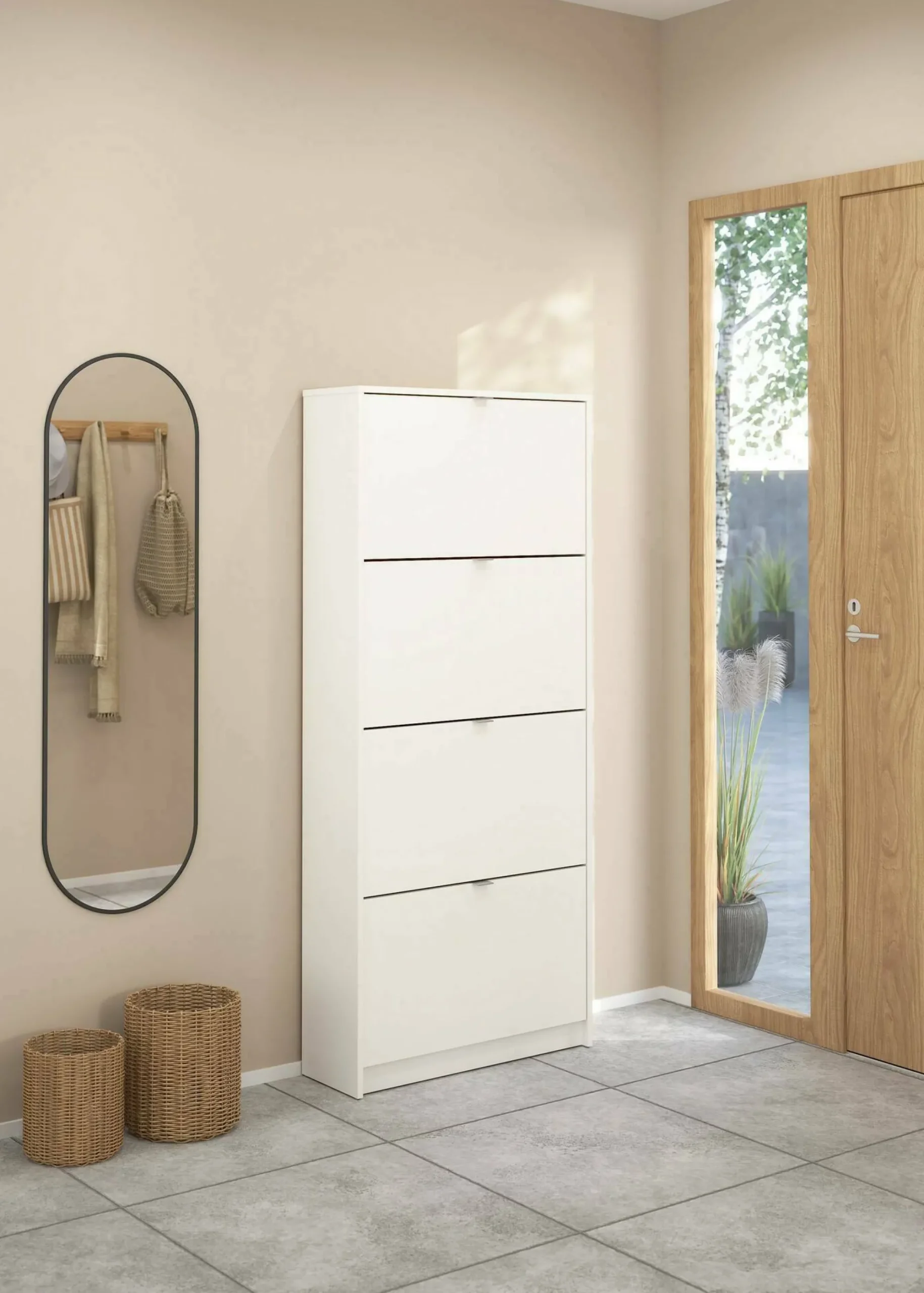 Scarpiera Epidoto, 70x24 h162 cm,<Dmora Store