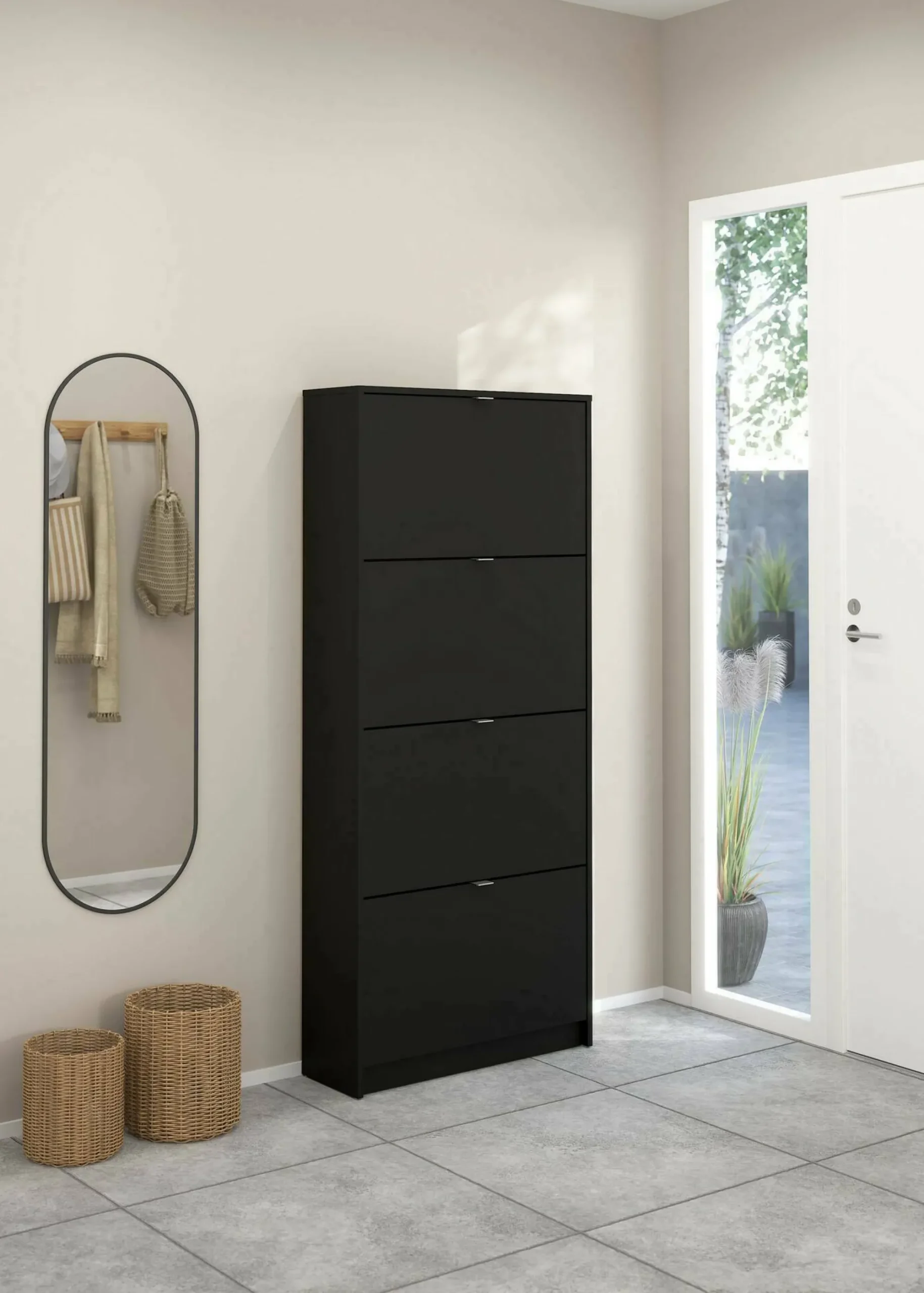 Scarpiera Epidoto, 70x24 h162 cm,<Dmora Cheap