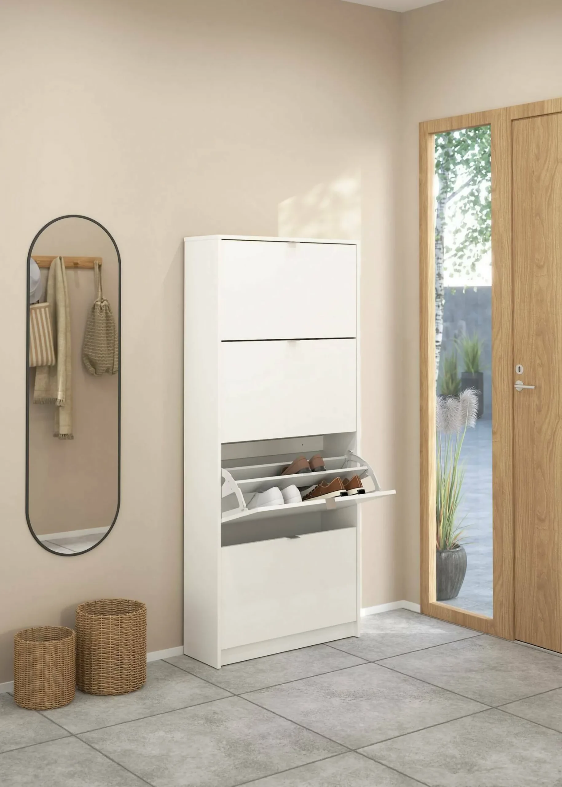 Scarpiera Epidoto, 70x24 h162 cm,<Dmora Store