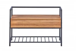 Scarpiera Euskirchen, Mobile portascarpe, Armadio da ingresso multiuso, Mobiletto per calzature, 90x61 h39 cm,<Dmora Hot