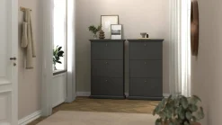 Scarpiera Gaudenzia, 27x78 h128 cm,<Dmora Shop