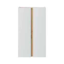 Scarpiera Gotto, 57x35 h102 cm, Bianco e Rovere Nodi<Dmora Cheap