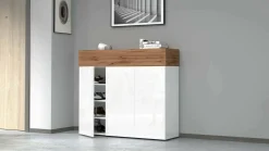 Scarpiera Griselda, 114x38h100 cm, Bianco e<Dmora Cheap