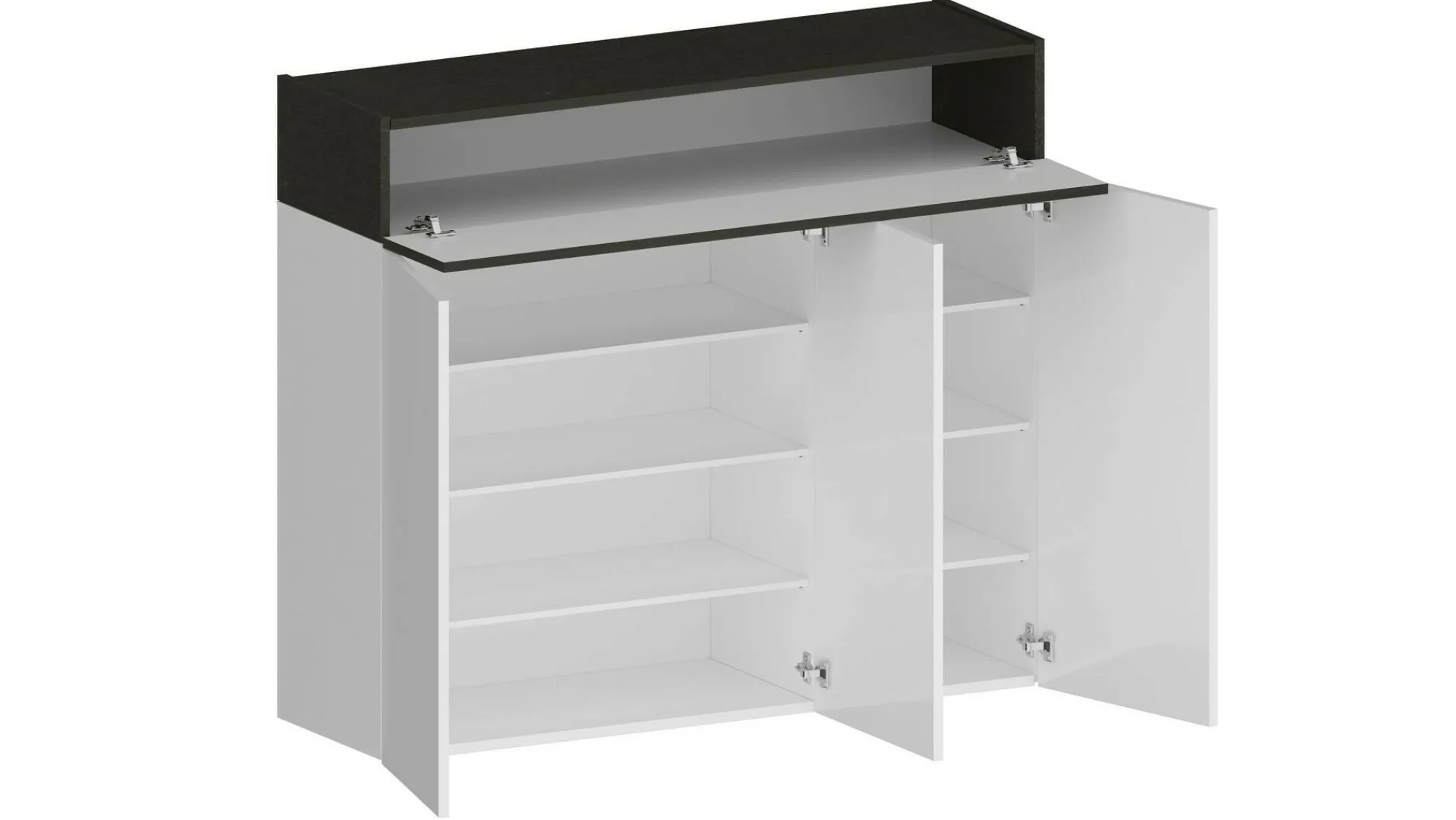 Scarpiera Griselda, 114x38h100 cm, Bianco e<Dmora Sale