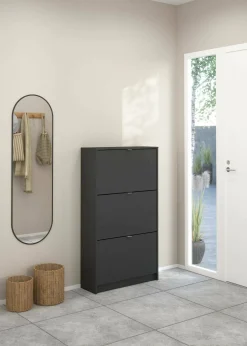 Scarpiera Irina, 24x70 h124 cm,<Dmora Discount