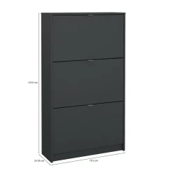 Scarpiera Irina, 24x70 h124 cm,<Dmora Discount
