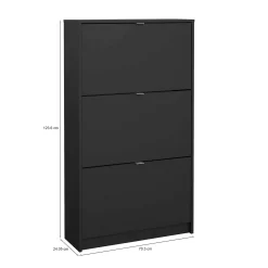 Scarpiera Irina, 70x24 h124 cm,<Dmora Online