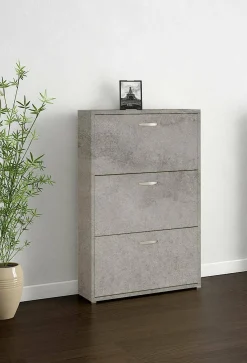 Scarpiera Mekunu, 73x25h120 cm,<Dmora New