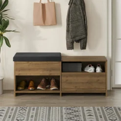 Scarpiera Nuri, 120x41 h51 cm,<Dmora Outlet