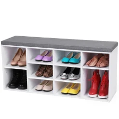 Scarpiera panca con cuscino imbottito<Dmora Outlet