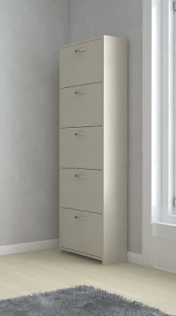 Scarpiera Roanu, 50x25h182 cm,<Dmora Flash Sale