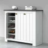 Scarpiera Seprio, 114x42h100 cm, Bianco e<Dmora Shop