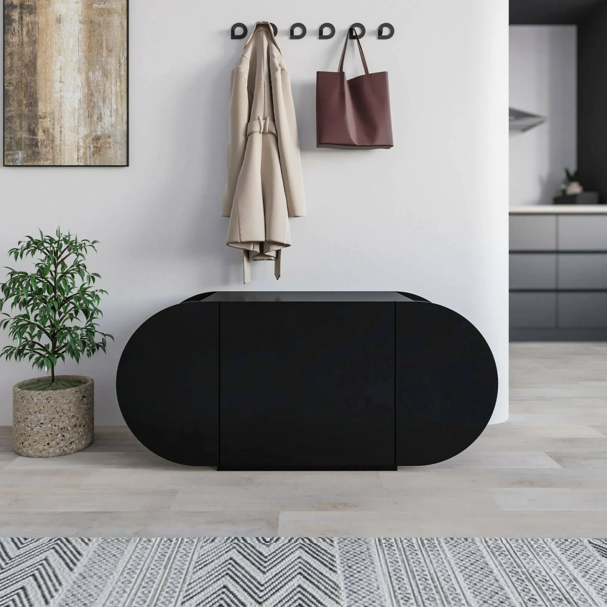 Scarpiera Sequoia, 110x41 h50 cm,<Dmora Cheap