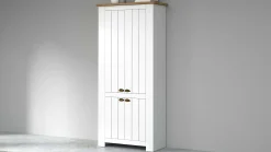Scarpiera Shirley, 84x42h200 cm, Bianco e<Dmora New