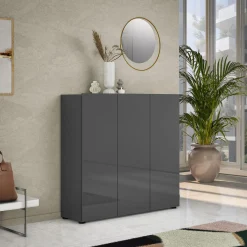 Scarpiera Stamira, 120x34h115 cm,<Dmora Discount