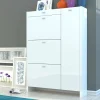Scarpiera Tashmarine, cm 101x25h138,<Dmora Clearance