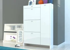 Scarpiera Tashmarine, cm 101x25h138,<Dmora Clearance